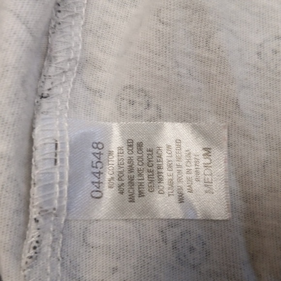 Character Black and White, Long Sleeve, Button Down, Top and Bottom Pajama Set - Picture 14 of 14